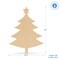 Christmas Tree Wood Cutout Unfinished Multiple Sizes Available, Crafts & Décor | Woodpeckers